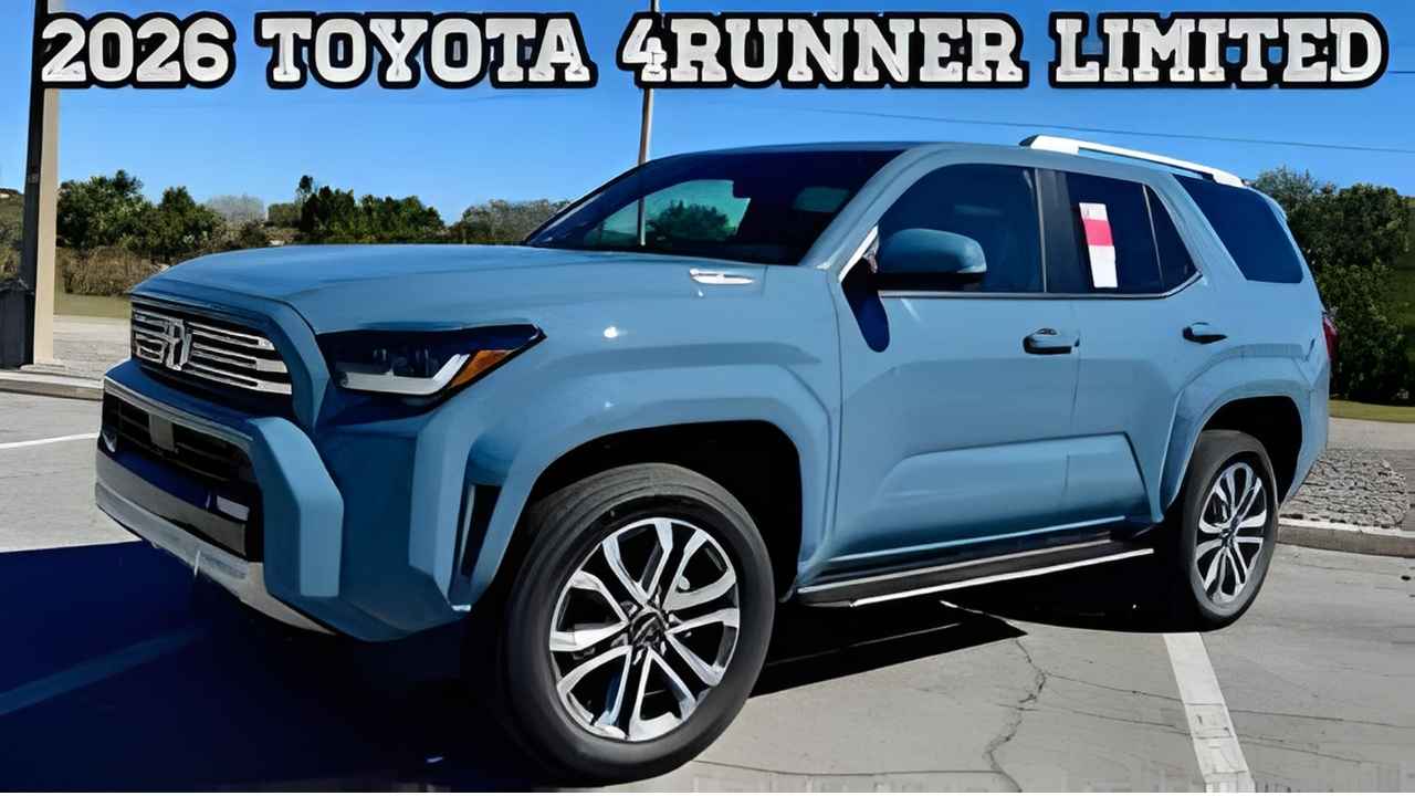 Toyota 4Runner 2026 Revelado: SUV Robusto con Potencia y Mejoras Modernas